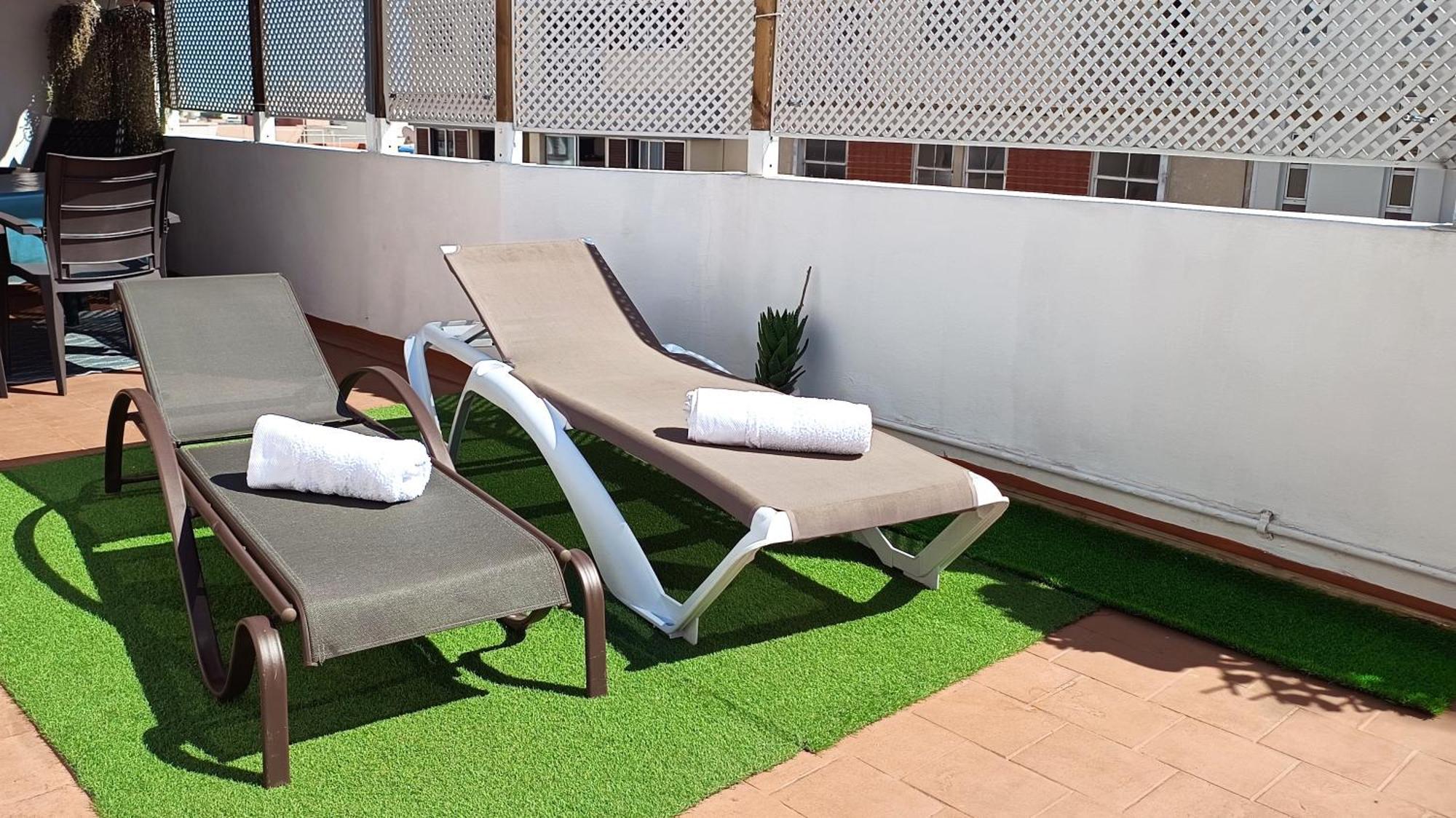 Center Santa Cruz, Alojamiento Centrico Con Gran Terraza, Cocina , Salon Y Banos, Todo Privado Exterior foto
